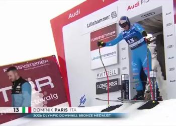 Coppa del Mondo di sci alpino,  Dominik Paris vince la discesa sulla pista di Kvitfjell, 25&deg; trionfo in carriera - VIDE0