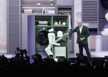 LG presenta il robot domestico che cucina e lava al Ces di Las Vegas