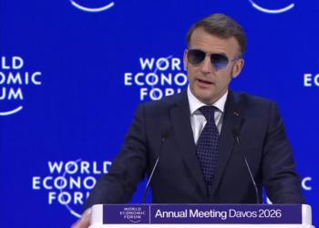 Davos, Macron risponde a Trump: preferiamo il rispetto ai bulli