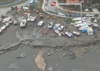 Ciclone "Harry": gli interventi della Guardia Costiera nel Sud Italia