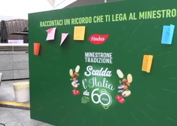I 60 anni del minestrone Findus, piatto che scalda 4 mln di famiglie