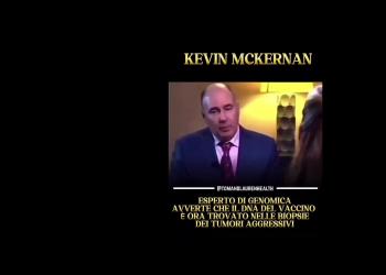 Covid, ricercatore McKernan rivela: "Biopsie tumorali mostrano sequenze di vaccino Pfizer, anche in placenta trovate tracce di siero mRNA" - VIDEO