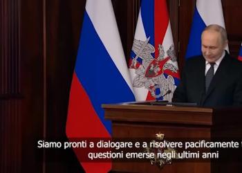 Ucraina, Putin rilancia: "Prenderemo Donbass con forza se mancano negoziati, la guerra l'ha iniziata Kiev aiutata dall'Occidente" &ndash; VIDEO
