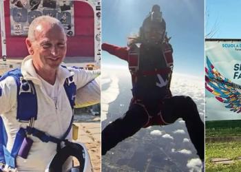Fano, due paracadutisti si intrecciano e precipitano a 50 metri dal suolo: Ermes Zampa e Violetta Laiketsion morti sul colpo - VIDEO