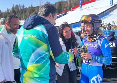 Chiara Mazzel argento, prima medaglia Italia alle Paralimpiadi invernali