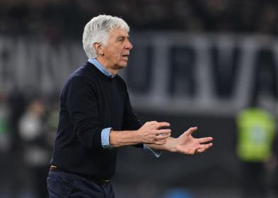 Gasperini "Le gare determinanti saranno a maggio, con Totti normale cena"