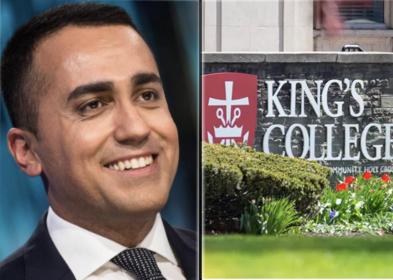 Luigi Di Maio nominato professore onorario del King's College di Londra nel dipartimento di Studi di Difesa: terr&agrave; lezioni su Ue-Golfo