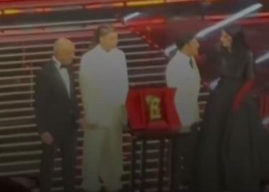 Sanremo 2026, nel fuorionda pre-proclamazione "Laura Pausini spoilera a Sal Da Vinci la vittoria e Sayf si congratula con lui" - VIDEO