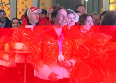 Olimpiadi, festa svizzera a Milano per l'hockey femminile