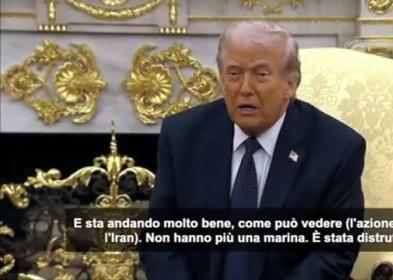 Trump:  andiamo bene in Iran, distrutte infrastrutture militari
