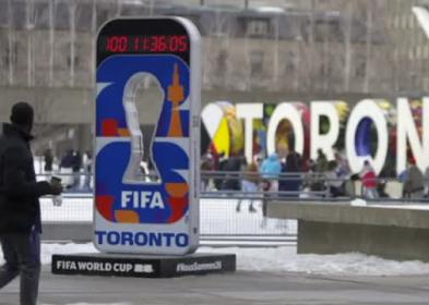 Calcio, count down a Toronto, mancano 100 giorni alla Coppa del Mondo