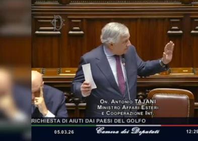 Iran, Tajani: io non mi vergogno di nulla, semmai D'Alema nei Balcani