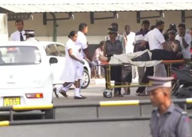 I marinai iraniani superstiti ricoverati in ospedale in Sri Lanka