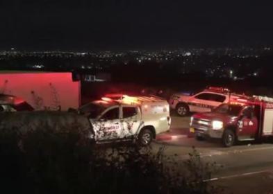 Israele, incendio a Tel Aviv per i detriti di un razzo intercettato