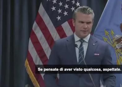 Hegseth all'Iran: "Se pensate di aver visto qualcosa, aspettate"