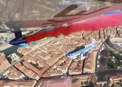 Paralimpiadi Milano Cortina, un sorvolo inclusivo sull'Arena di Verona