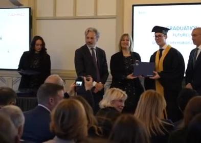 A Villa Blanc il Graduation Day del Leonardo Future Loading