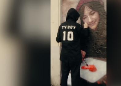 8 marzo, a Milano il murale di Tvboy per Giulia Cecchettin