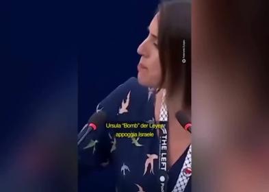 Iran, eurodeputata Montero: &ldquo;Ursula Bomb der Leyen sostiene Israele e Usa, loro la pi&ugrave; grande minaccia per l&rsquo;umanit&agrave;&rdquo; - VIDEO