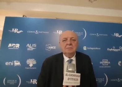 Pichetto Fratin al GdI: &ldquo;Italia dipende dal gas e nodi del cambio forniture GNL vengono al pettine, seguiamo Ue con Kiev, ma in futuro vedremo"