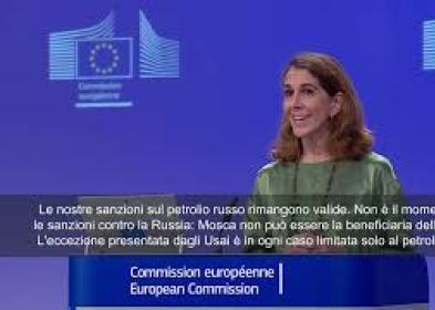Usa autorizzano acquisto petrolio russo, Commissione Ue: Nostre sanzioni restano valide