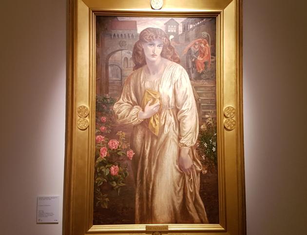 DANTE GABRIEL ROSSETTI Il saluto di Beatrice, 1880-1882 Toledo (Ohio), Museum of Art 