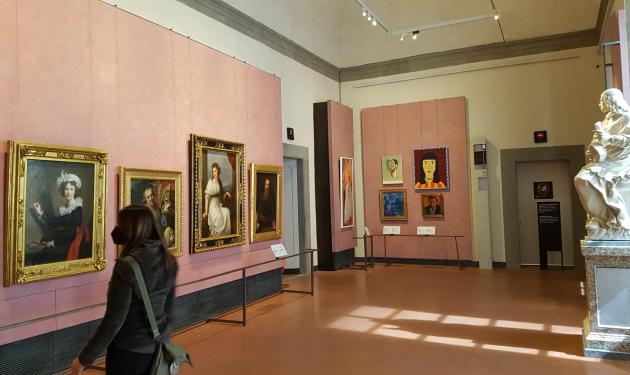 Gallerie degli Uffizi, nuove sale, autoritratti