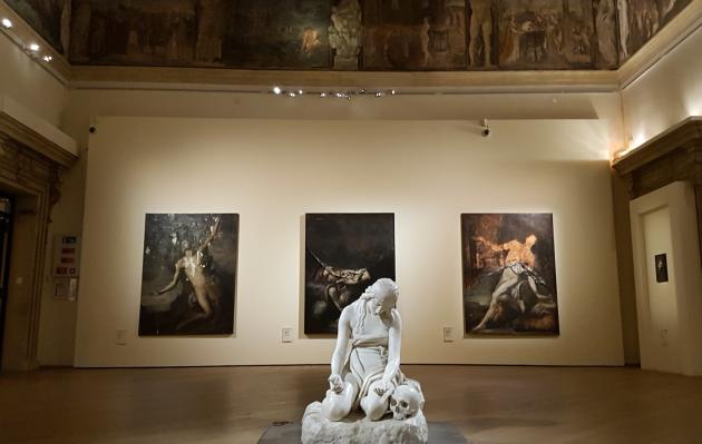 Sfregi, mostra di Nicola Samorì