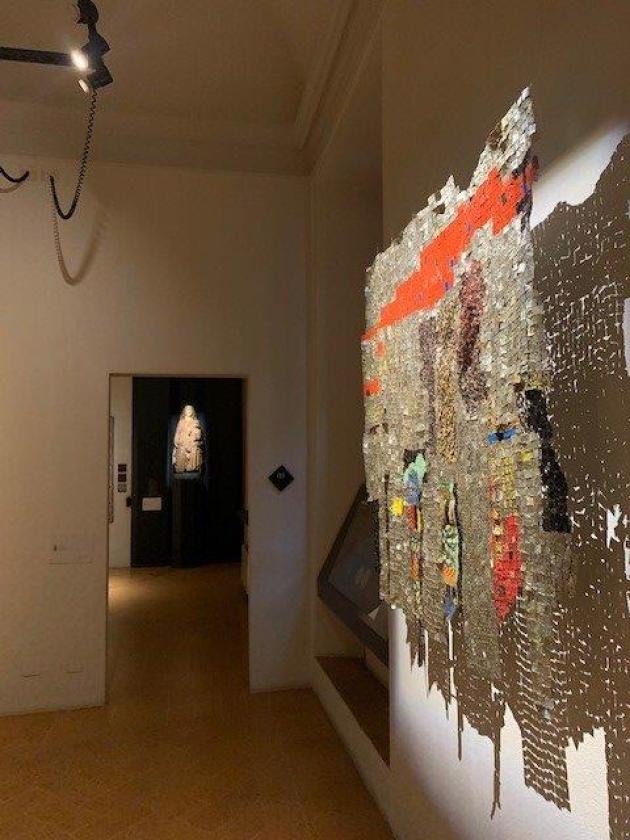 Pinacoteca Civica Como, El Anatsui vista d'Insieme