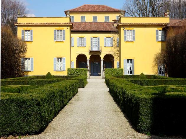  Ingresso all’ala principale della Villa.