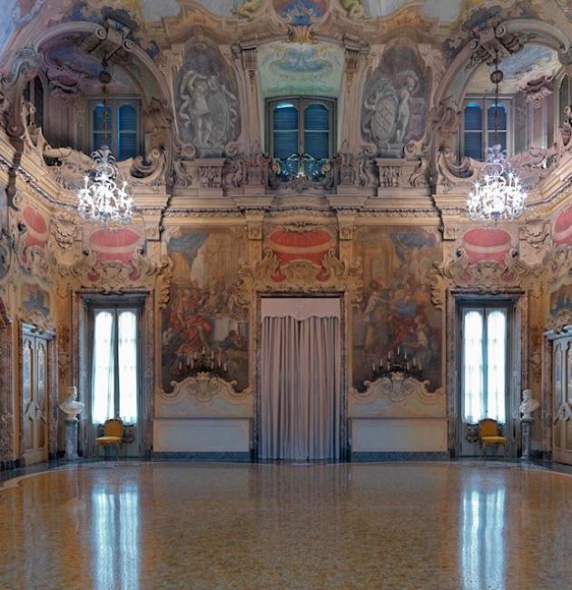 Palazzo Visconti, Sala da Ballo, sede SoCrea, photo Matteo Piazza
