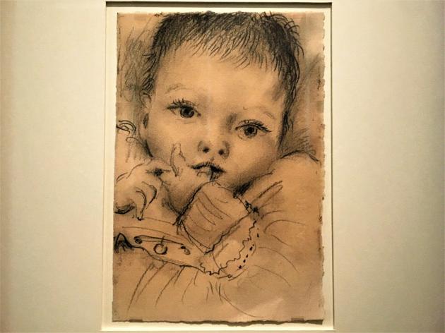 Portrait de Maya à trois mois (1935)