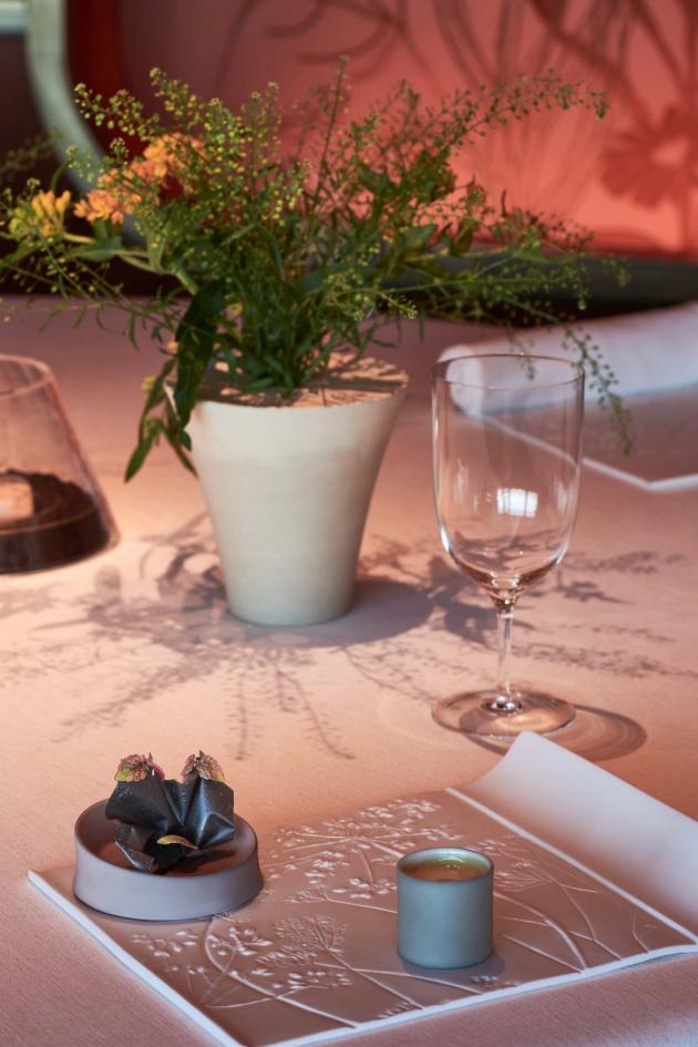 La mise en place de La Pergola