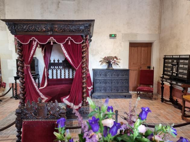 Clos Lucé: la stanza di Leonardo da Vinci
