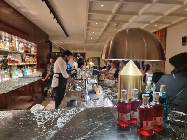 Brad Elizalde al Bvlgari bar Roma