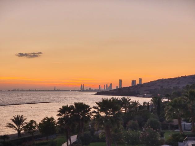 Tramonto dall'Amara Hotel a Cipro