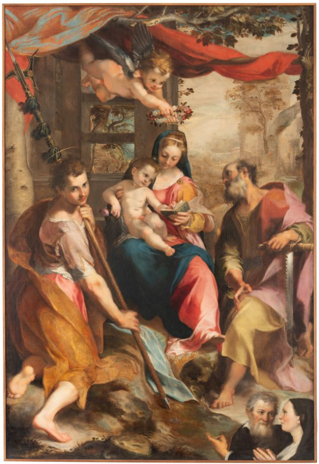 “Madonna di San Simone” (“Madonna con il Bambino e i Santi Simone e Giuda”) (fig. 5)