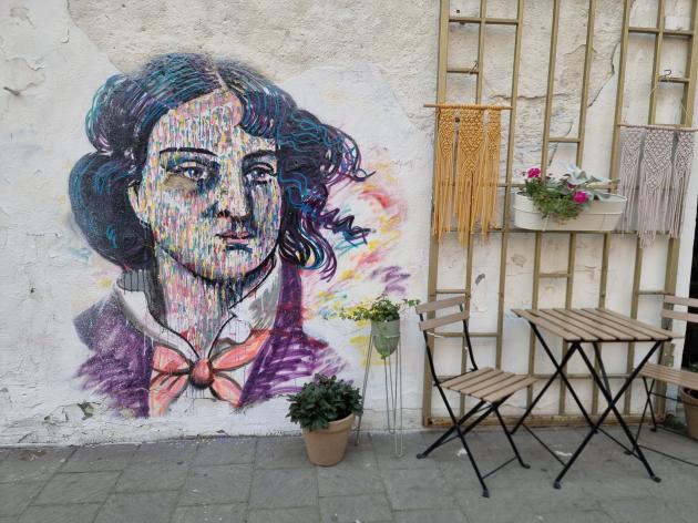 Street art nel Kazimierz di Cracovia