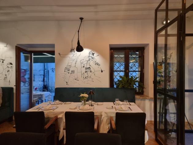 Il ristorante Kaplony Sceczuje nel Kazimierz