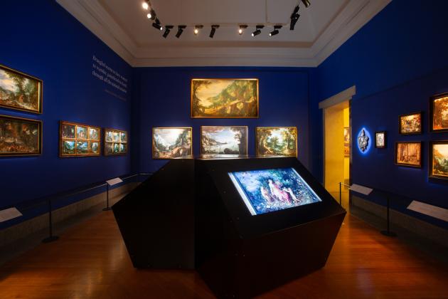 Sala 7 della Pinacoteca Ambrosiana: riallestimento e installazione multimediale.