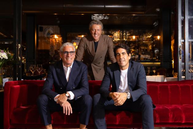 Da sx a dx: Alejandro Bernardez, Fabio Acampora e Sebastian Bernardez (courtesy)