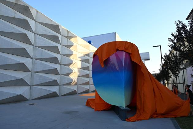 L'opera Ex-stasis di Patrick Tuttofuoco a Brescia
