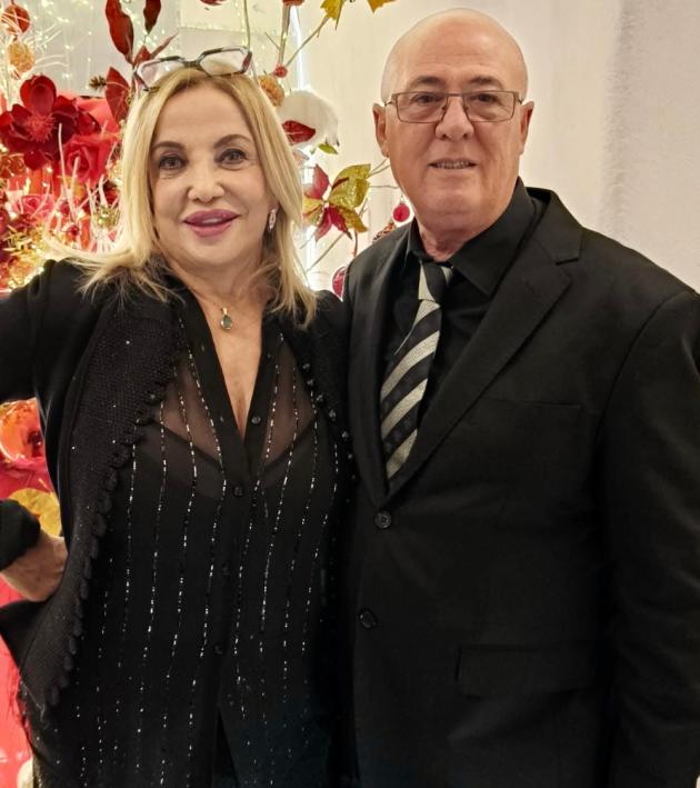 Simona Izzo con Gino Foglia