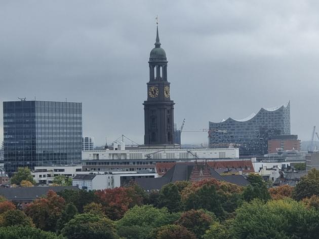 Panoramica di Amburgo