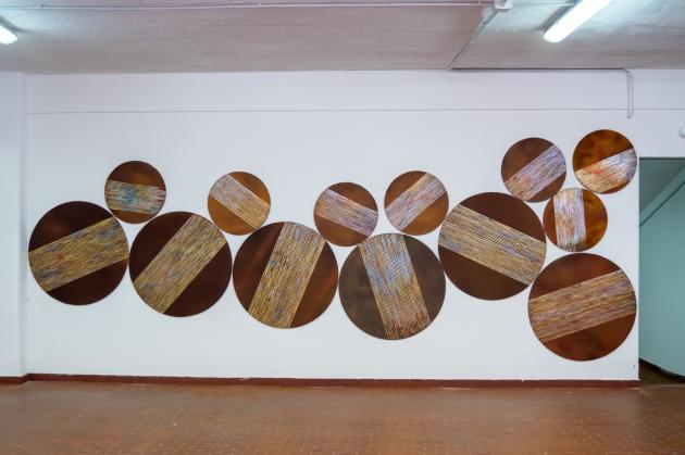 I cerchi astratti di Sandro Sanna