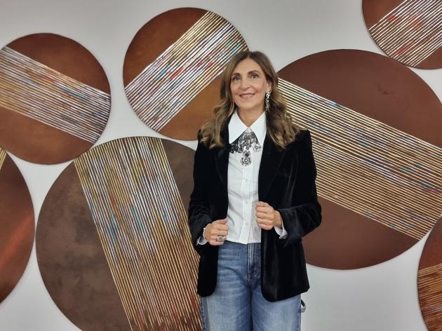 Valentina Ciarallo, curatrice di White Gallery e l'opera di Sandro Sanna