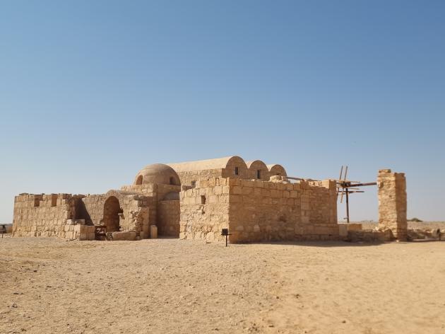 Il castello di Amra, Giordania