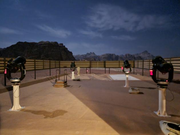 Stargazing nel Wadi Rum