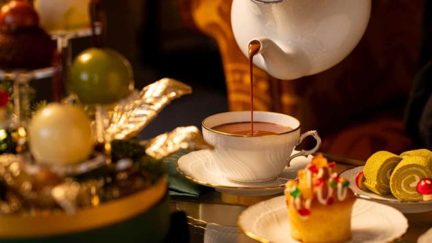 Tea time al Rome Cavalieri Waldorf Astoria