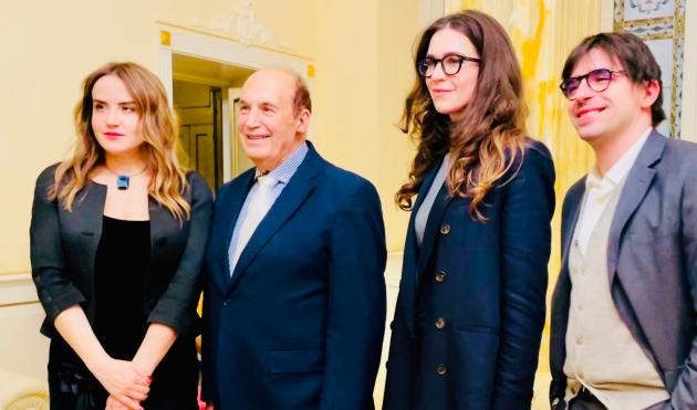 Gli avvocati Ghirardini, Abbate, Russo e la dott Manni